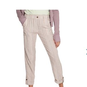 Juniors' SO Tapered Leg Linen Pants